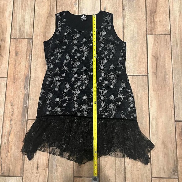 lip service x torrid spiderweb print dress - Picture 4 of 6